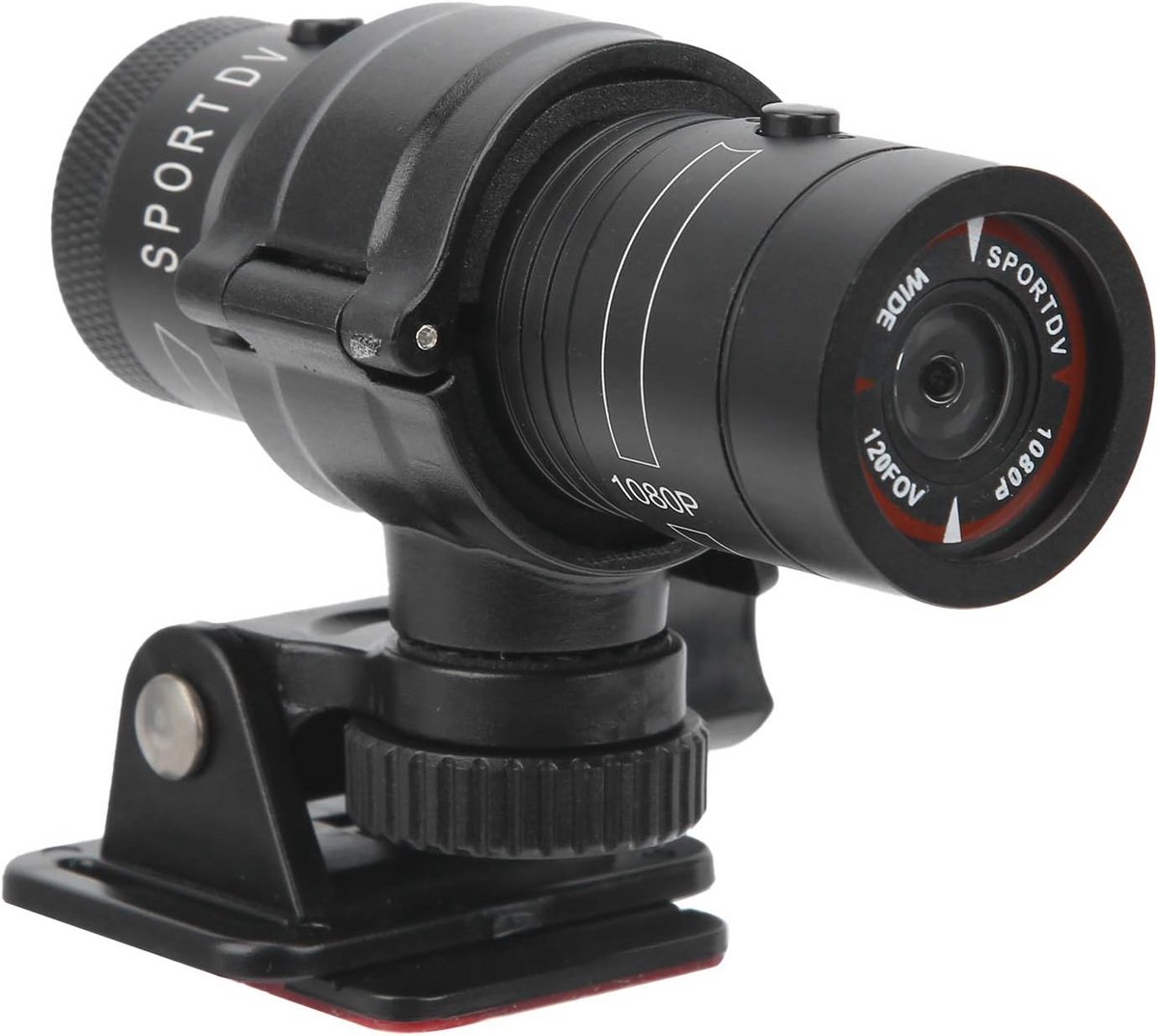 Waterdichte Full HD 1080P Motorfiets Actiecamera met Microfoon en Groothoeklens