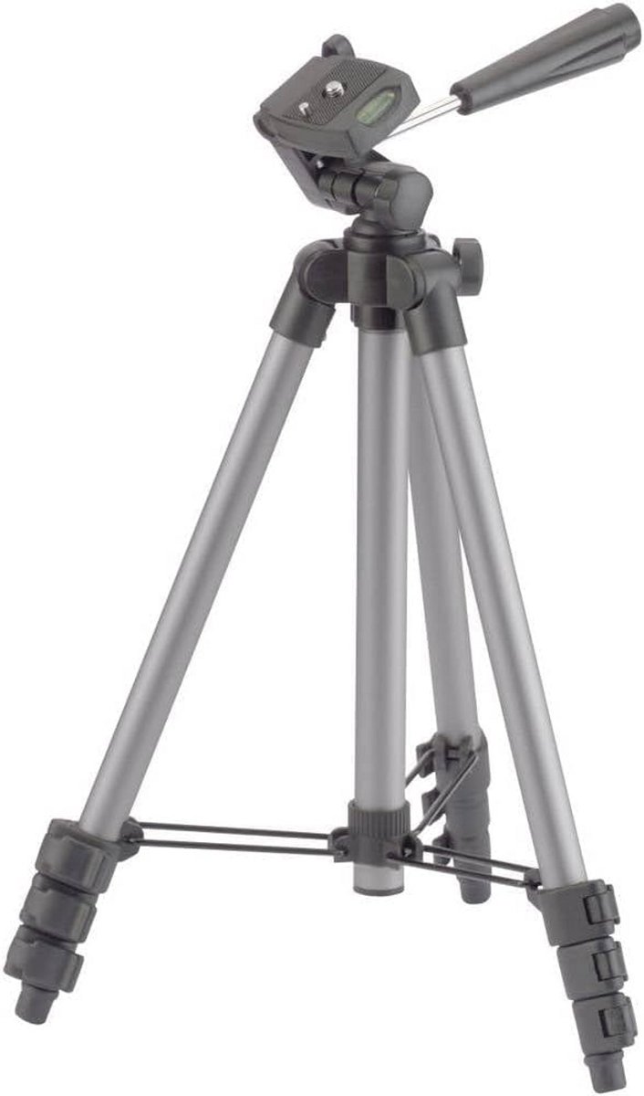 Lichtgewicht Compact Statief met 3-Weg Panoramische Kop - Verstelbaar tot 106 cm