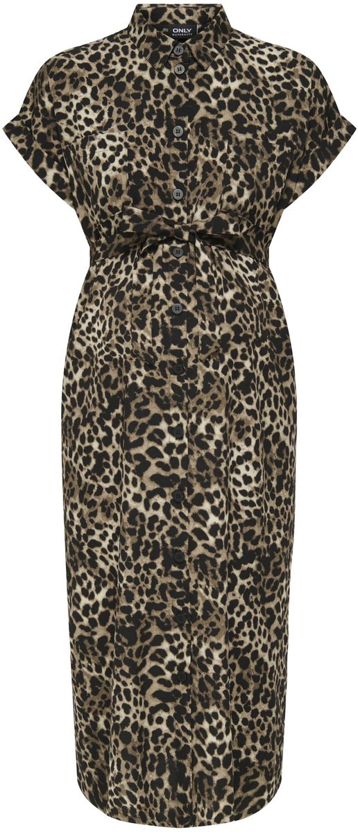 Only MATERNITY Blousejurk OLMHANNOVER Korte jurk Black