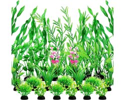 Decoratie voor Aquarium en Vissenkom – Natuurlijke Stenen en Planten Ornamenten