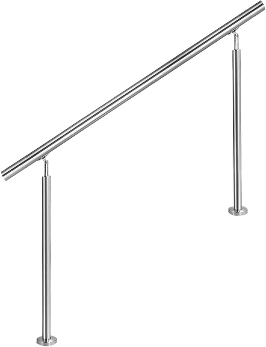 RVS Leuning voor Trap, Balustrade en Balkon - Binnen en Buiten Montage (100 cm)