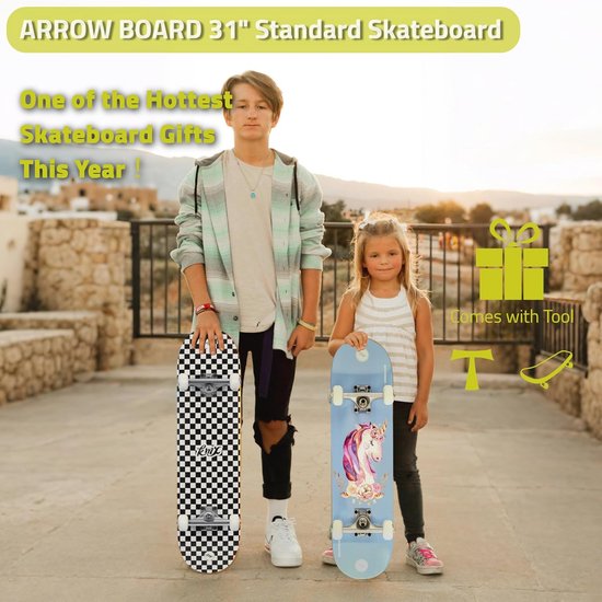 Skateboard complet - Boards prêtes à rider pour tous niveaux