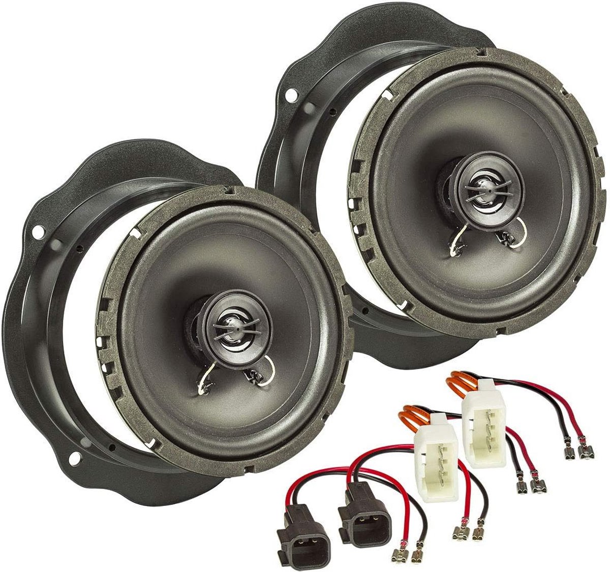 165mm 2-weg coaxiaal luidsprekerset voor Ford modellen incl. Focus C-Max Fiesta Kuga