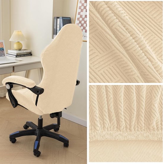 Voordeelset Stoelhoes voor Ergonomische Gaming Stoelen en Bureaustoelen - Stretch Stof — afbeelding 5