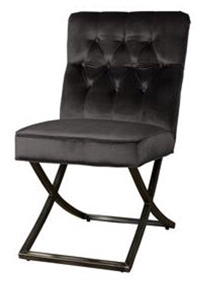 Tower Living Bolton Stoel- fabric Genova Grijs 805 Naturel