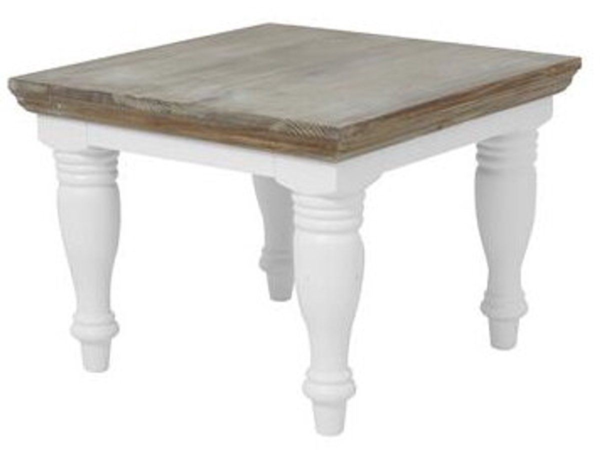 Tower Living Fleur Bijzettafel 60 cm Wit