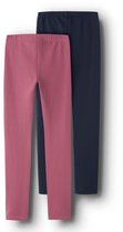 NAME IT - TKFSAX 2P SWT LEGGING BRU NOOS - Meisjes - Leggings