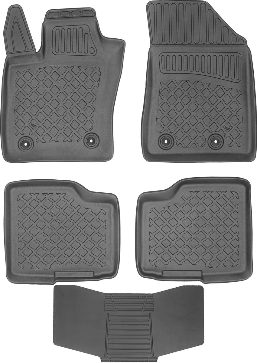 Max-Dywanik Aristar - Auto Mat - Voor Jeep Compass II - 2017 - Hoogwaardige Bescherming