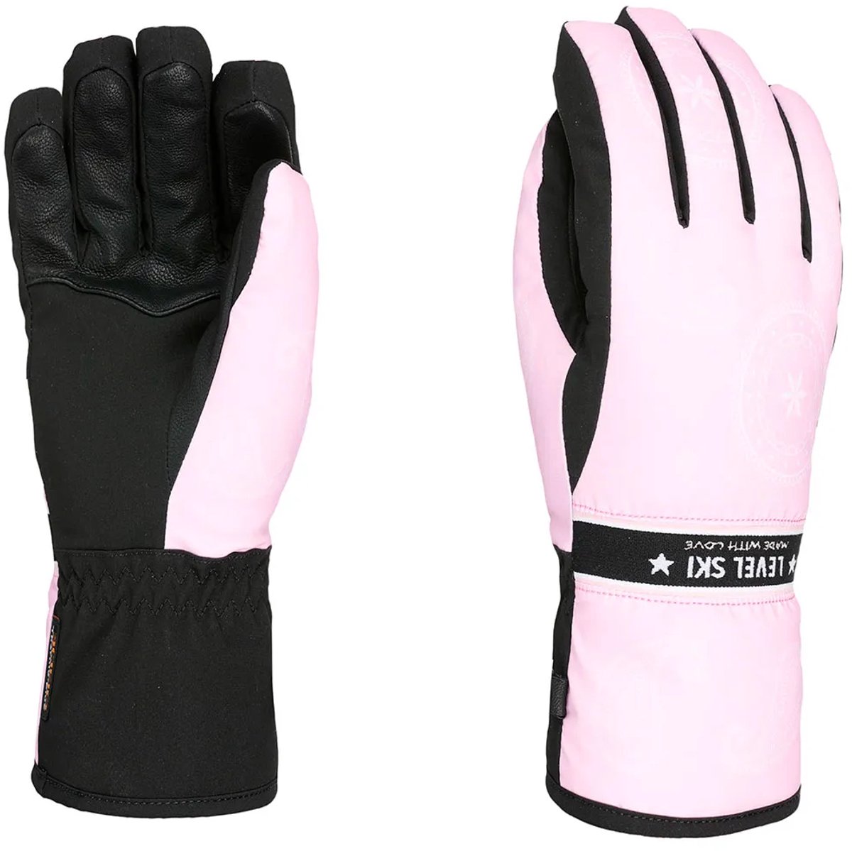 Level Bella Handschoenen Roze XS Man,Vrouw