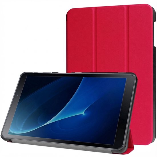 iMoshion Trifold Bookcase Samsung Galaxy Tab Une couverture de la tablette 10.1 (2016) - Rouge