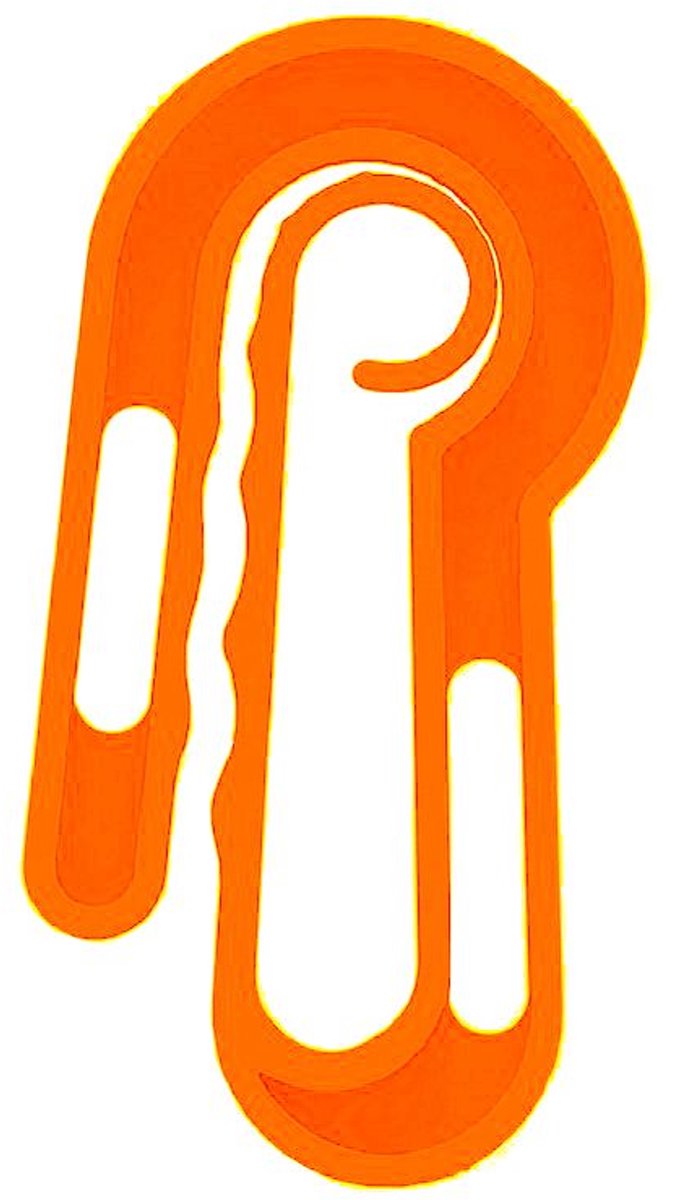 In2Tools Qnijper de snelle en duurzame wasknijper, set van 24 stuks in oranje
