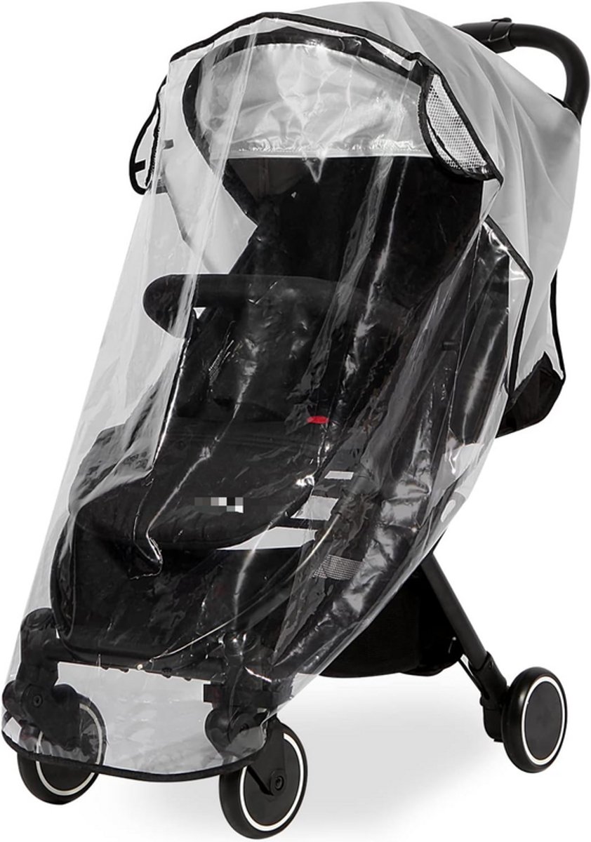 Universele regenhoes voor kinderwagen, weerbestendige hoes voor kinderwagen, winddicht, waterdicht, bescherming tegen zon, stof en sneeuw