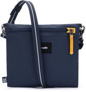 Pacsafe GO Crossbody tas - 3.5L - RFID - Anti-diefstal - Waterafstotend - Gerecycled - Festivaltas - Blauw