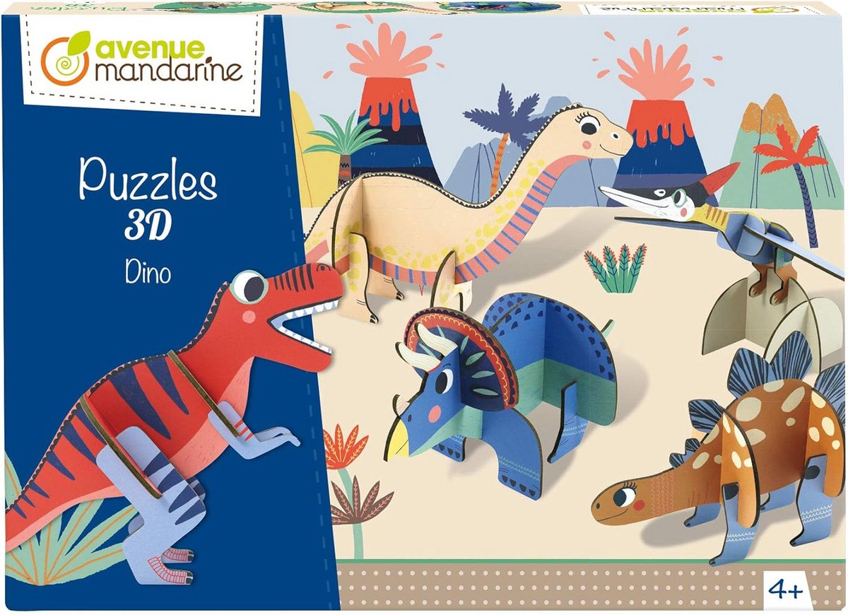 Puzzel voor Kinderen: Grote Circus Dinosaurus Puzzel