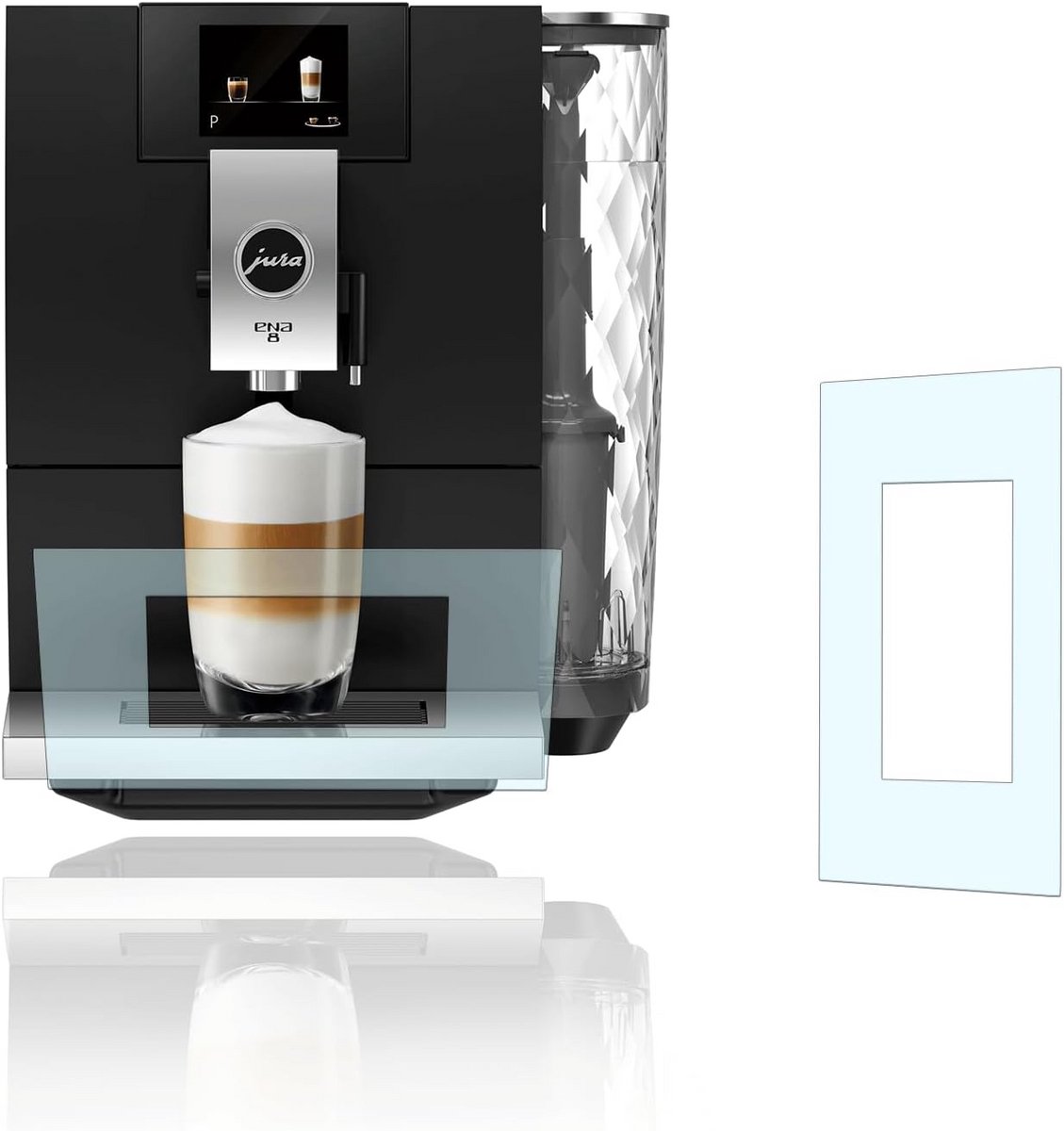 Krasbescherming Lekbak-inzet voor Volautomatische Koffiemachine ENA 4 & ENA 8