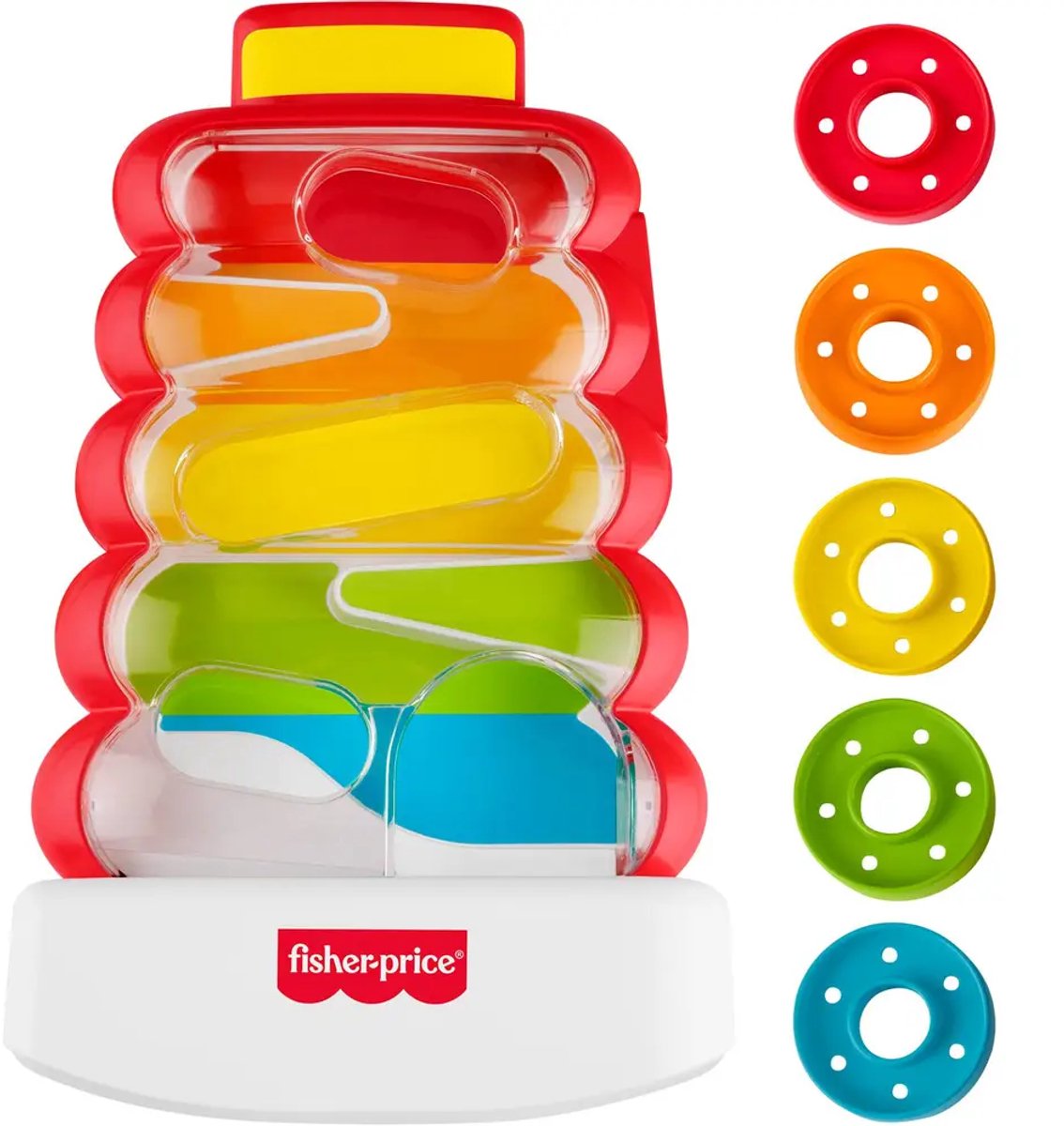 Fisher-Price Rollende Ringen in Wiebelende Stapeltoren — afbeelding 8