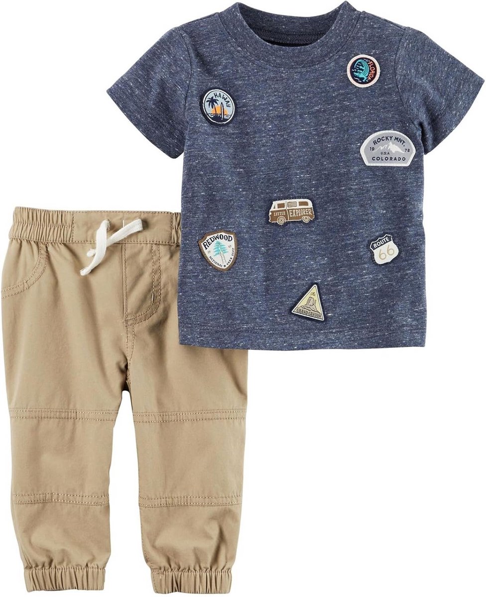 Tweedelige Set voor Baby Jongens - Comfortabele Babykleding