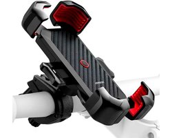Joyroom - Telefoonhouder geschikt voor Fiets - Gsm Houder - Universele telefoon houder Motor - Zwart