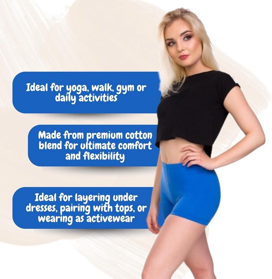 Comfortabele Katoenen Shorts voor Dames - Elastisch en Ademend — afbeelding 5