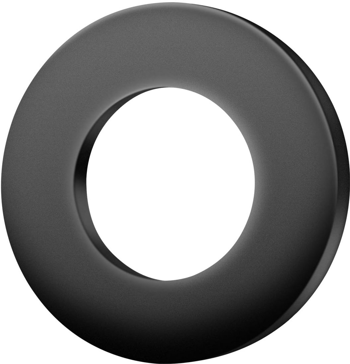 Zwarte Platte Sluitringen M40 (72mm) - Robuuste Koolstofstalen Carrosserieringen