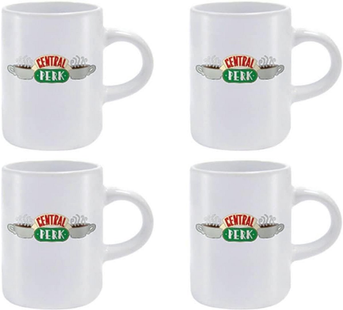 Set van 2 Espresso Mokken met Central Perk Logo