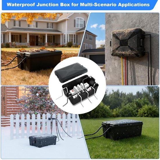 Waterproof Cable Box - IP55 Waterproof Outdoor Junction Box ...