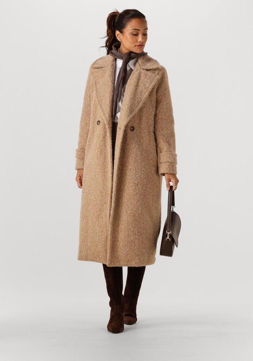 Freebird Odile Jassen Dames - Winterjas - Camel - Maat XS