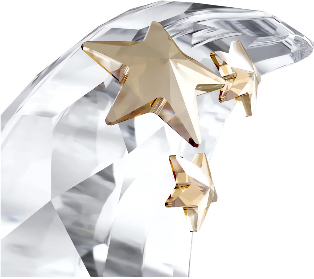 Swarovski Kerstbal Ornament Annual Edition 2025 5701865 | Wit decoratieobject voor kerst en feestdagen | glinsterende kristallen sfeer