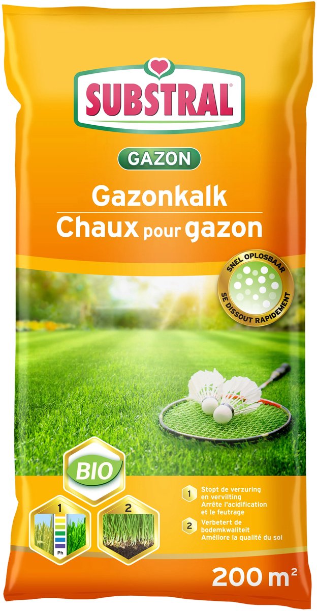 Evergreen Gazonkalk 20kg = 200m²