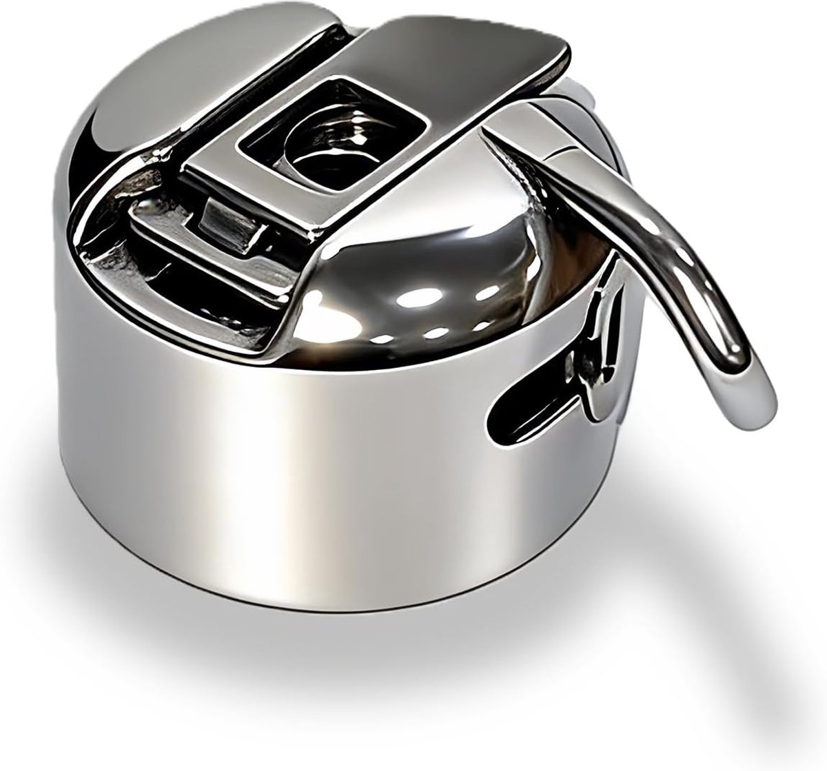 Naaimachine spoel - Metalen spoel - Naaien thuis - Universele pasvorm - 21 x 15 cm - Zilver