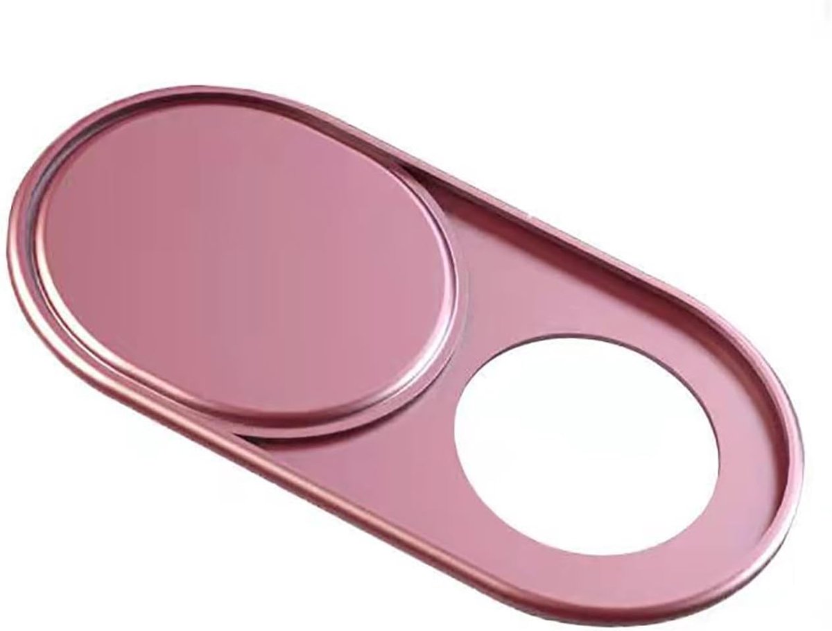 Webcam Cover - Camera Bescherming - Persoonlijke Privacy - Schuifontwerp - Lichtgewicht - Roze