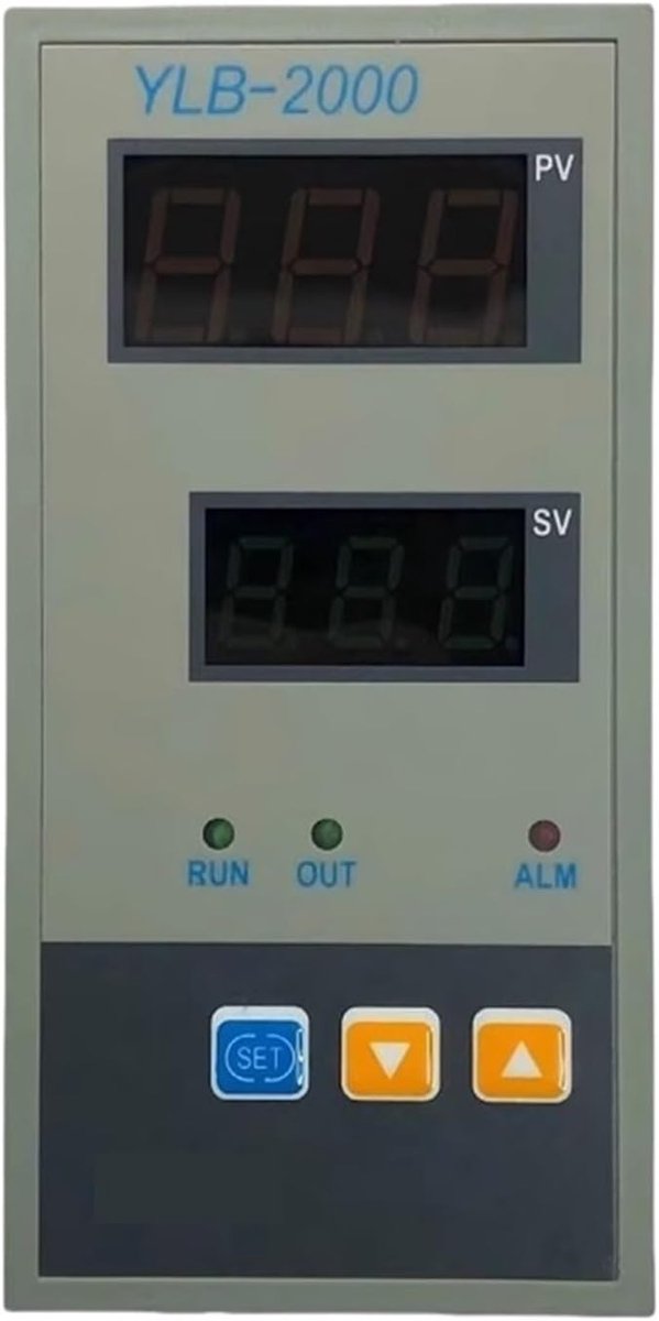 Temperatuurregelaar - Meter Controleur - Fermentatie Proces - Nauwkeurige Instelling - Zwart