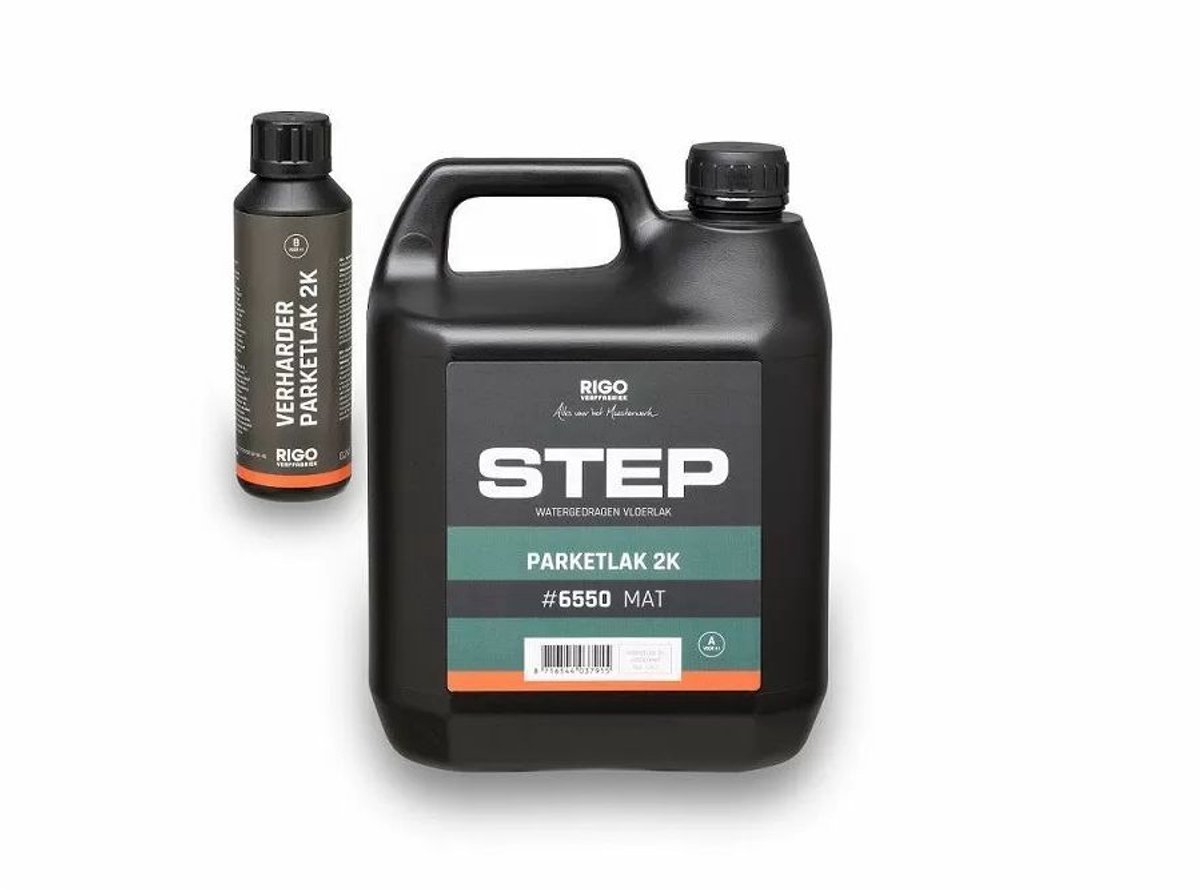 STEP Parketlak 2K Mat #6550 - 4 liter