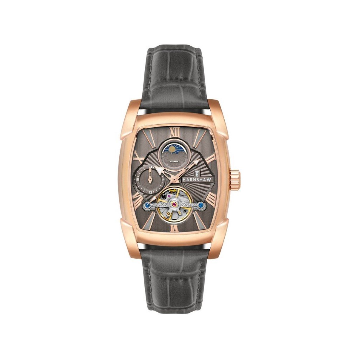 Earnshaw - ES-8296-05 - Polshorloge - Heren - Automatisch - Heritage Kensington