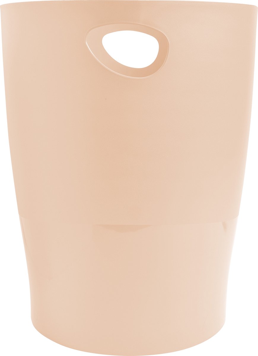 Exacompta 8x Papiermand met grote capaciteit van 15 liter. - Koraal - 45361D