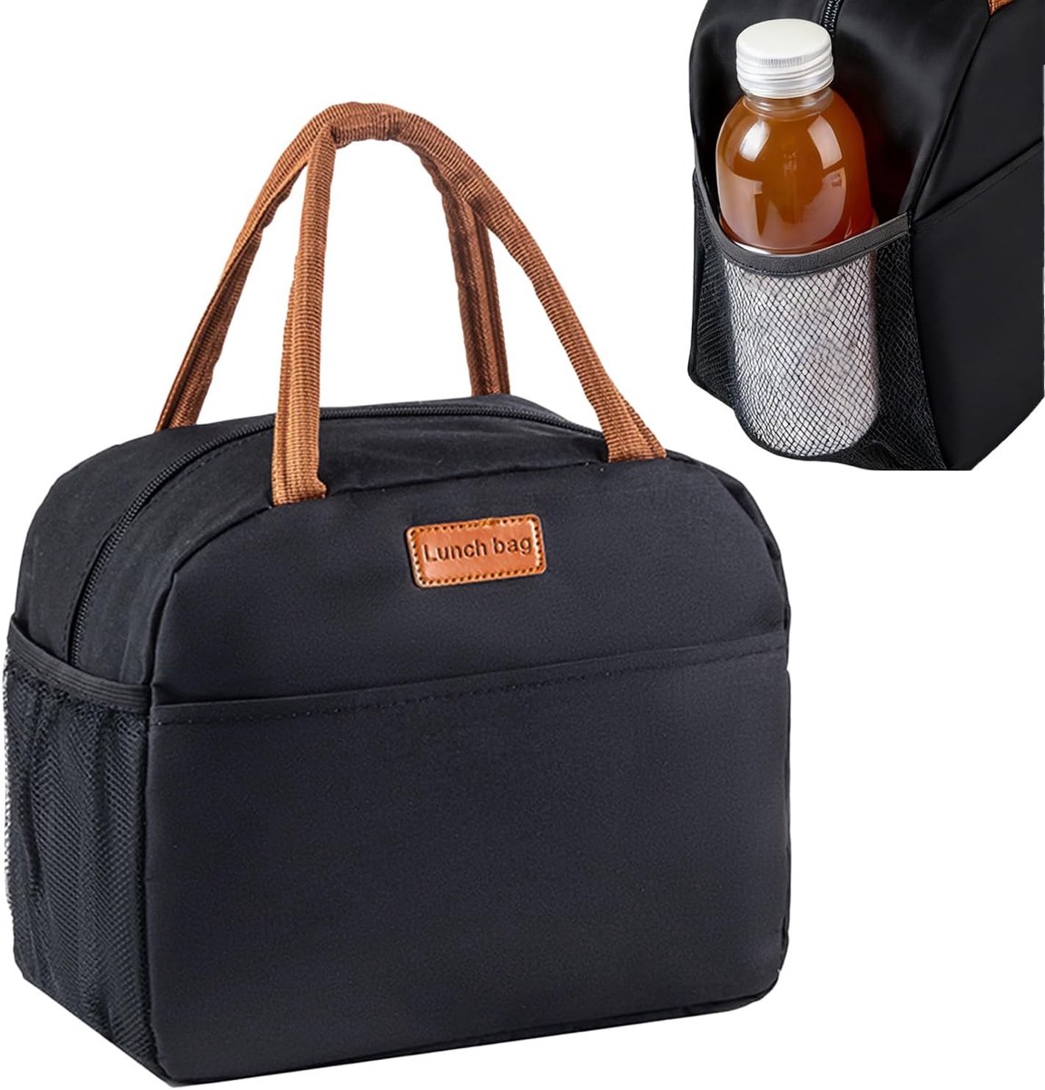 Lunchtas - Voedselcontainer - Maaltijden Meenemen - Lekvrij Ontwerp - 27x16x225cm