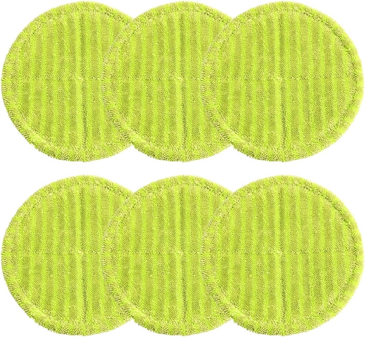 Dweilen Doeken - Mop Pads - Vloer Schoonmaken - Wasbaar Herbruikbaar - 16 Cm - Groen