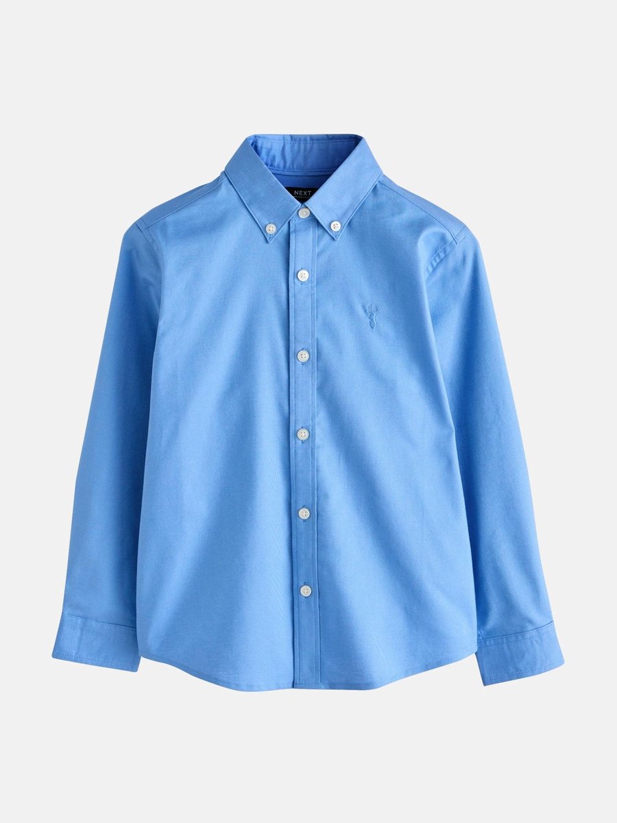 Next - Jongens - Single Oxford-overhemd - Blauw