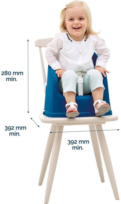Booster - THERMOBABY - TUDI - Van 6 tot 36 maanden - Ocean blue van Merkloos — afbeelding 3