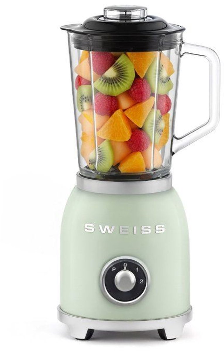 Vintage Blender - SWEISS - MXV7 - 1,5 L - Groen