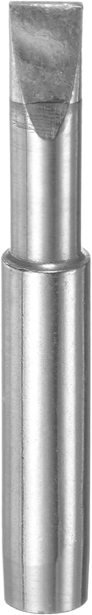 Soldeerpunten - Soldeerbout Tips - Precisie Solderen - Snelle Warmtegeleiding - 53mm Beitels - Zilverkleurig
