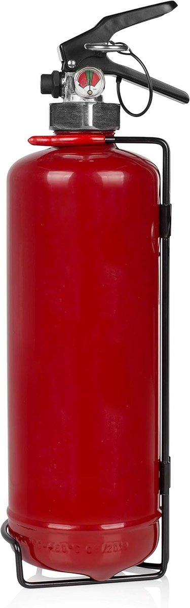 Vetbrandblusser - Blusser Keuken - Veiligheid Huis - Geschikt voor Klasse F - 2 Liter - Rood
