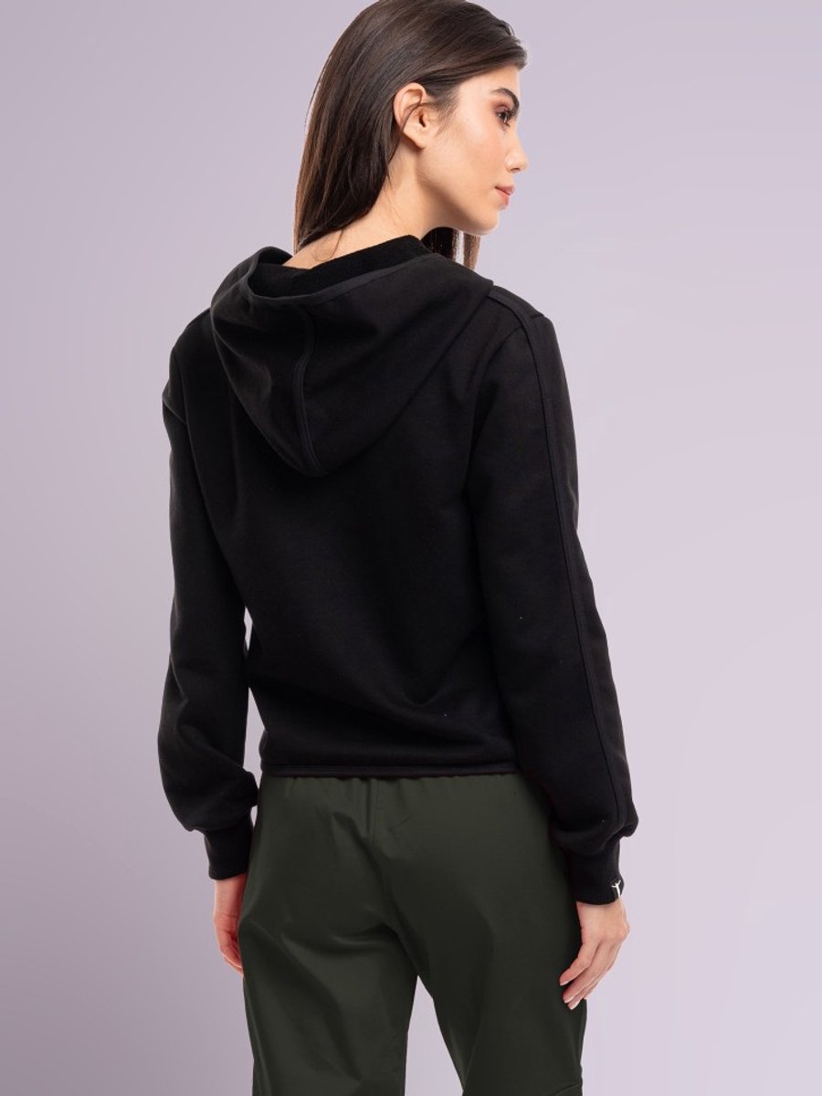 1'618 Couture Zip-Up Hoodie - Black
