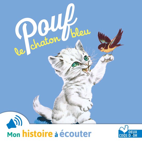 Pouf le chaton bleu - cover