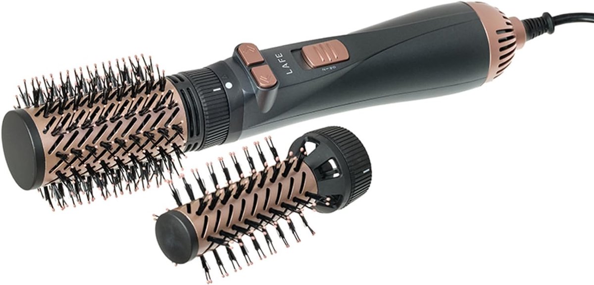 Roterende Haardroger - Styler Borstel - Glad Haar Maken - Met Ionische Technologie - 14 x 41 x 8 cm