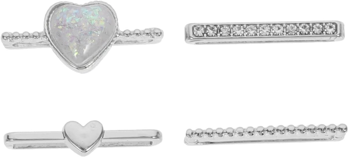 Band Decoratie Ringen - Smartwatch Sieraden - Horloge Personaliseren - Set van 16 Stuks