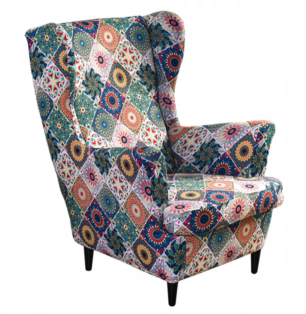 Ubieramy-meble Mandala Serie - Elastische Stoelhoes - Mandala Patronen