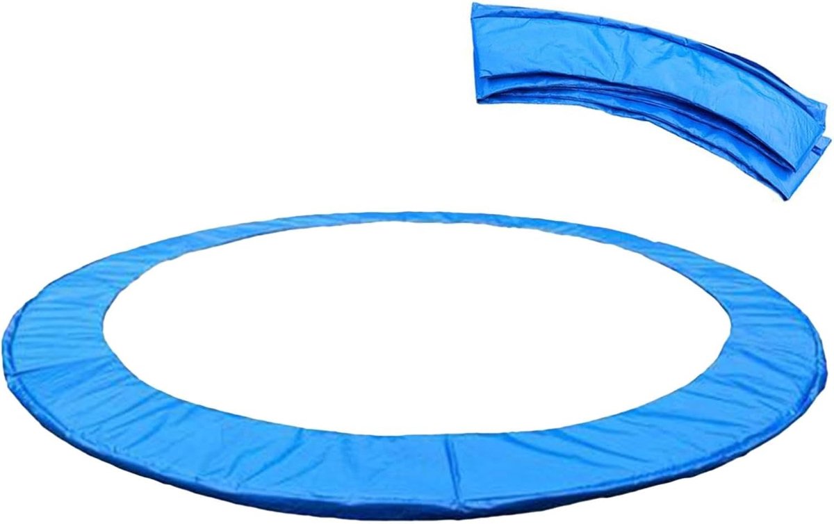 Trampoline Randafdekking - Veiligheidskussen Rand - Veilig Spelen - UV-bestendig Scheurvast - 244 cm - Blauw