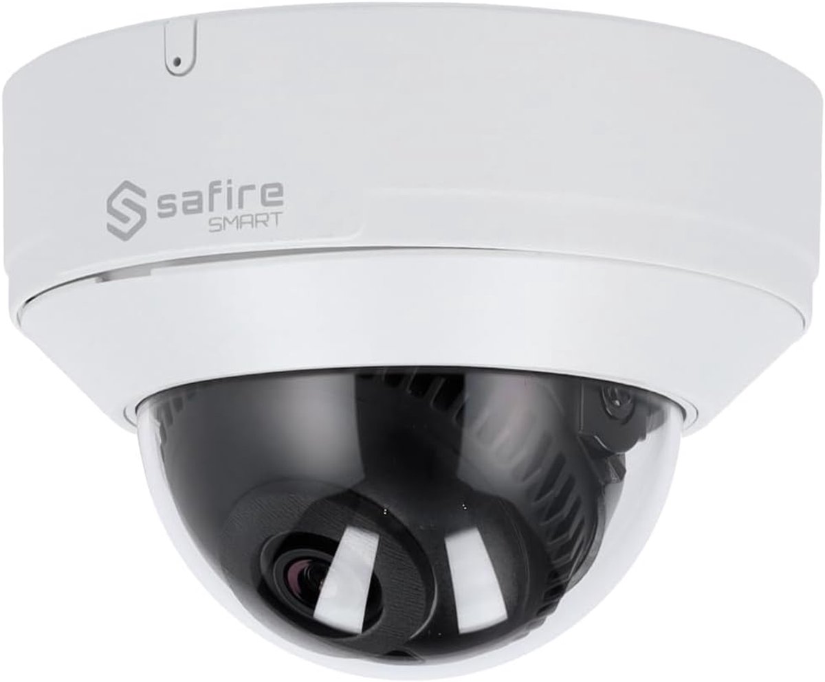 Dome Camera - IP Camera Beveiliging - Object Detectie - AI Beeldanalyse - 6 Megapixel Resolutie - Wit