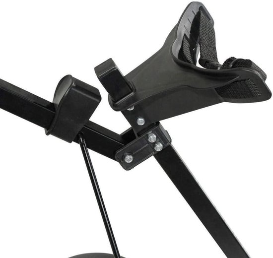 Golftrolley - Golfkar - Golftas Vervoeren - Compact Opvouwbaar - 87 x 45 x 35 cm - Zwart — afbeelding 5